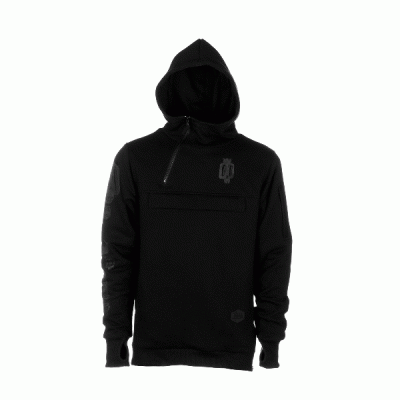 DOUBLE KILLER HOODIE BLACK