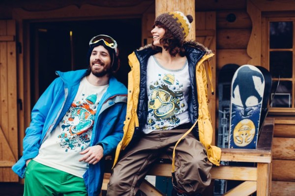 Shirt Ice Bear Yellow 3/4 Raglan Tee 