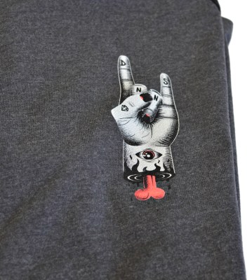T-SHIRT HORNED HAND BASIC
