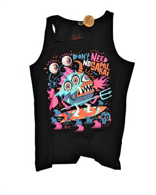 Top Gone Surfing Tencel Black