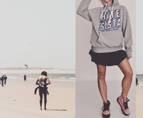  HOODIE KITE SISTA GREY