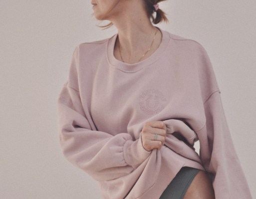  PINK PUFFY SWEATSHIRT