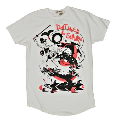 T-SHIRT WATATSUMI FRONT LONGER LENGTH