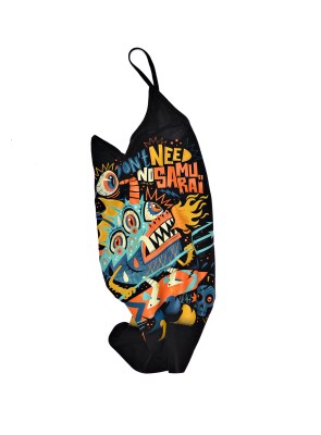  Top Gone Surfing Strap Vest Black