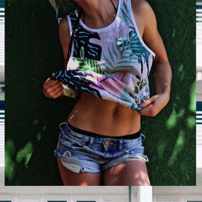  MESH TANKTOP OH JUNGLE