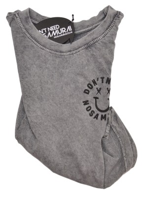  T-shirt Acid Washed Smile