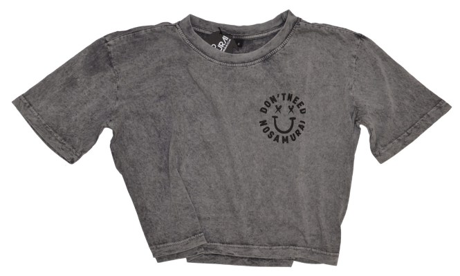  T-shirt Acid Washed Smile